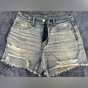 American Eagle AE Highest Rise 90’s Boyfriend Shorts Size 6